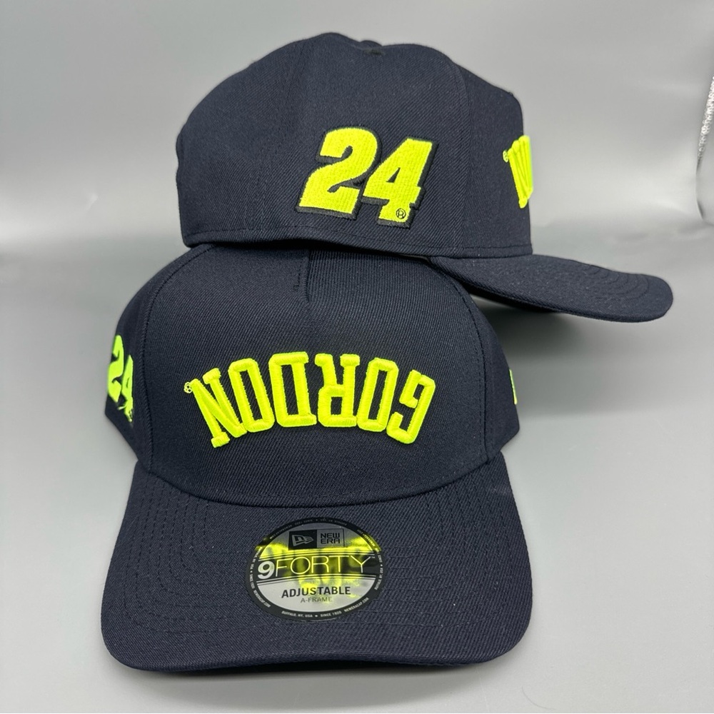New Era 9FORTY Jeff Gordon #24 A-Frame Upside Down Logo SnapBack NASCAR Hat Cap